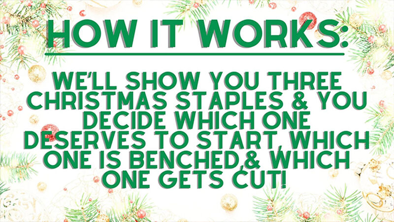 Start | Bench | Cut: Christmas Edition